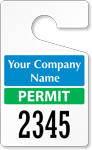 ToughTag™ for Jumbo Numbered Parking Permits