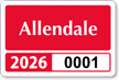 Parking Labels   Design LT3