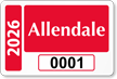 Parking Labels   Design LT5