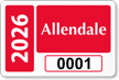 Parking Labels   Design LT9