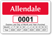 Parking Labels   Design LT16