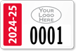 Parking Labels   Design LL10