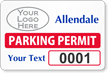Parking Labels   Design LL17