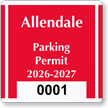 Parking Labels   Design CS6