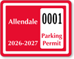 Parking Labels   Design CD3