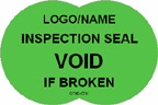 Inspection Seal   Void if Broken Label
