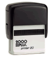 0.5625" x 1.5" Rectangular Custom Dater Stamps