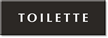 Toilette Select a Color Engraved Sign