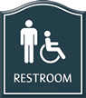 ADA   Restroom Sign