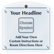 Add Custom Headline Instructions And Directions ClearBoss Sign