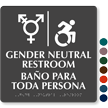 Updated ISA And Gender Neutral Restroom Sign
