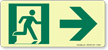 Glowsmart™ Directional Emergency Sign, Arrow Right Sign