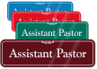 Assistant Pastor Sign