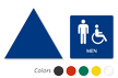 Accessible Men Pictogram Sign