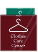 Clothes Care Center (with hanger symbol)
