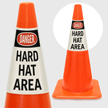 Danger Hard Hat Area Cone Collar