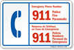Emergency Phone Number Bilingual