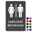 Employee Restroom Tactile Touch Sign