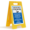 Enter The Pool At Your Own Risk FloorBoss Sign