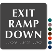 Exit Ramp Down Sign