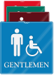 Gentlemen Handicap ShowCase Wall Sign