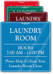 Help Us Keep Laundry Room Clean Wall Sign