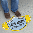 Mask Shaped   Face Mask Required