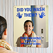 Hand Washing Stops The Spread of Germs Sign