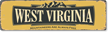 Mountaineers Are Always Free Vintage West Virginia Sign