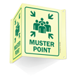 Muster Point Projecting Sign