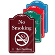 No Smoking In This Building ShowCase Sign