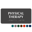 Physical Therapy Tactile Touch Braille Sign