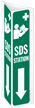 SDS Station 2 Sided Projecting Sign With Down Arrow