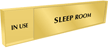 Sleep Room   In Use/Vacant Slider Sign