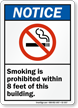 Smoking Prohibited Notice Sign