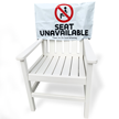 Seat Unavailable Social Distancing Seat Cover