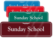 Sunday School ShowCase Wall Sign