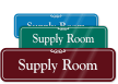 Supply Room Sign