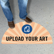 Upload Your Own Art Custom SlipSafe Floor Sign
