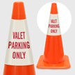 Valet Parking Only Cone Collar