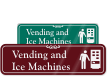 Vending & Ice Machines with Graphic ShowCase™ Sign