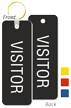 Visitor Double Sided Keychain