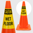 Caution Wet Floor Cone Collar