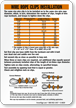 Wire Rope Clips Installation