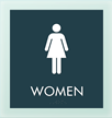 Women w/F Symbol Sign
