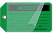 Accept Self Laminating Tags