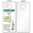 Make Your Own Pest Service Door Hanger