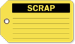 Scrap Vinyl Inspection Tag
