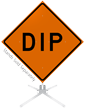 Dip Roll Up Sign