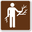Wood Gathering, MUTCD Guide Sign for Campground